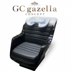 Kuaför Yıkama Koltuğu - Fiber Özel Siyah