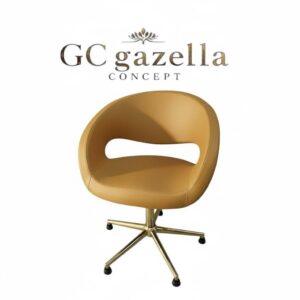 Kuaför Saç Tarama ve Kesim Koltuğu - Leto Kahverengi