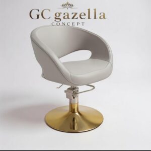 Kuaför Saç Tarama ve Kesim Koltuğu - Leto Kırık Beyaz