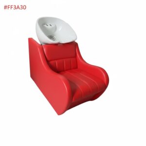 Kuaför Saç Yıkama Koltuğu - Kırmızı