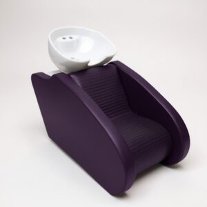 Kuaför Saç Yıkama Koltuğu - Mor