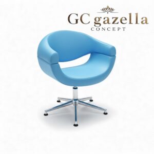 Kuaför Saç Kesim ve Tarama Koltuğu - Çift Kat Mavi