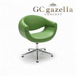 Kuaför Saç Kesim ve Tarama Koltuğu - Çift Kat Yeşil