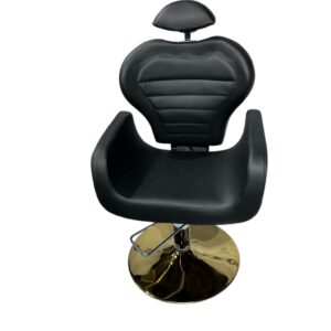 Kuaför Makyaj ve Kaş Koltuğu - Lüks Siyah