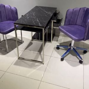 Manikür Seti- Çekmeceli Siyah-Mor