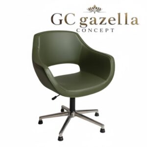 Kuaför Saç Kesim ve Tarama Koltuğu Monev Haki Yeşil