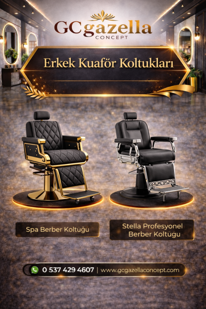 Erkek Kuaför Koltukları