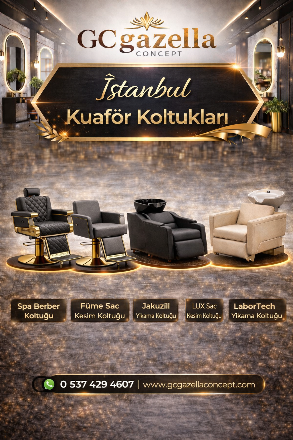 İstanbul Kuaför Koltukları