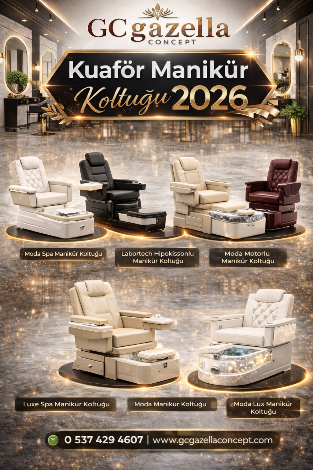Kuaför Manikür Koltuğu 2026