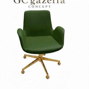 Ofis Çalışma Koltuğu - sarı yıldız ayak yeşil gazellaconcept