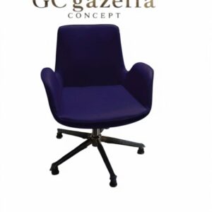 Ofis Çalışma Koltuğu - siyah yıldız ayak lacivert gazellaconcept