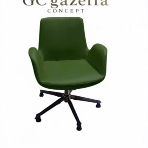 Ofis Çalışma Koltuğu - siyah yıldız ayak yeşil gazellaconcept