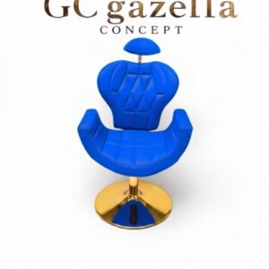 Makyaj Koltuğu - Mavi Tepsi ayak sarı gazella concept