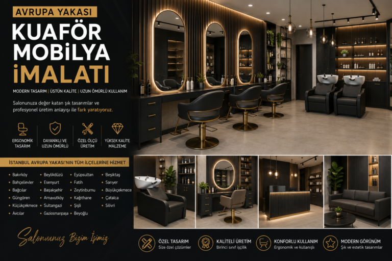 Avrupa Yakası Kuaför Mobilya İmalatı