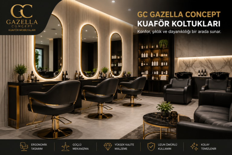 GC Gazella Concept Kuaför Koltukları