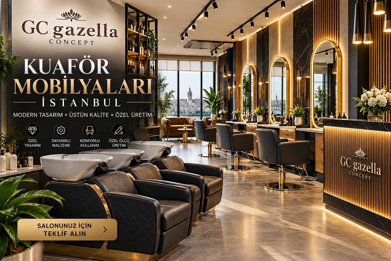 kuaför mobilyaları İstanbul